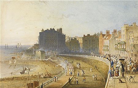 Sample artwork by George Sidney Shepherd (1784 - 1862), known for topographical, architectural and landscape painting - View similar artists and auction records