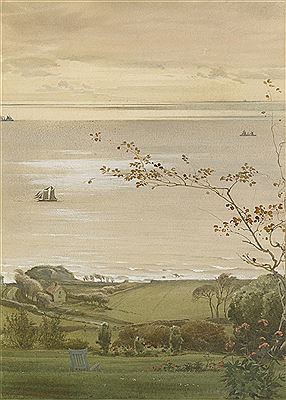 LOOKING OUT TO SEA by Edward Henry Fahey - Auction record, sale price, and art valuation. Compare with similar artists and explore comparable artworks.