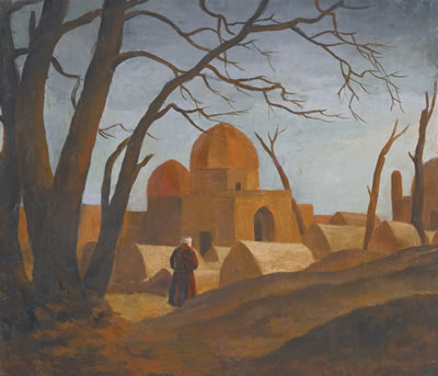 VIEW OF A MOSQUE by Amshey Nurenberg - Auction record, sale price, and art valuation. Compare with similar artists and explore comparable artworks.