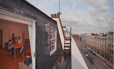 INVERNESS TERRACE by Clive Head - Auction record, sale price, and art valuation. Compare with similar artists and explore comparable artworks.