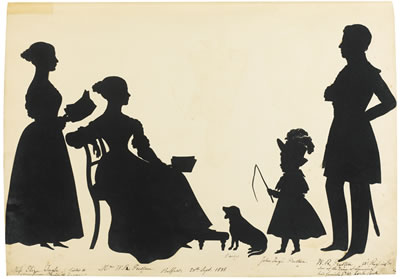 AN ALBUM OF SILHOUETTES OF 'IRISH CHARACTERS' by Auguste Edouart - Auction record, sale price, and art valuation. Compare with similar artists and explore comparable artworks.