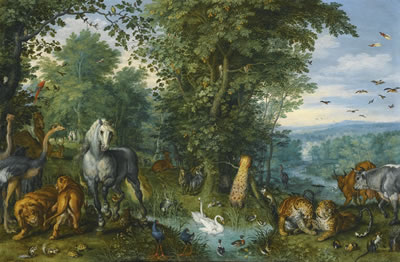 THE GARDEN OF EDEN WITH THE FALL OF MAN