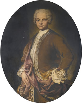PORTRAIT OF A BOY, THREE-QUARTER LENGTH