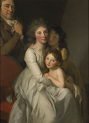 PORTRAIT OF THE ARTIST AND HIS FAMILY