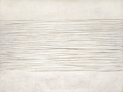 Sample artwork by Piero Manzoni (1933 - 1963), known for conceptual painting and sculpture - View similar artists and auction records