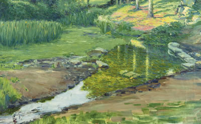 BY THE STREAM by Maximilian Kurzweil - Auction record, sale price, and art valuation. Compare with similar artists and explore comparable artworks.