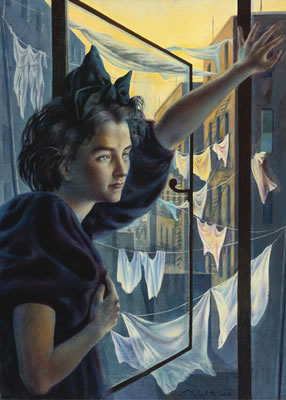 WOMAN AT THE WINDOW
