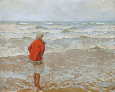 LOOKING OUT TO SEA by Charles Garabed Atamian - Auction record, sale price, and art valuation. Compare with similar artists and explore comparable artworks.