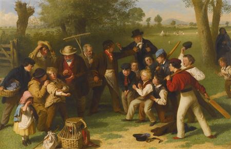 Sample artwork by John Morgan (1823 - 1886), known for ideal genre, historical and biblical paintings - View similar artists and auction records