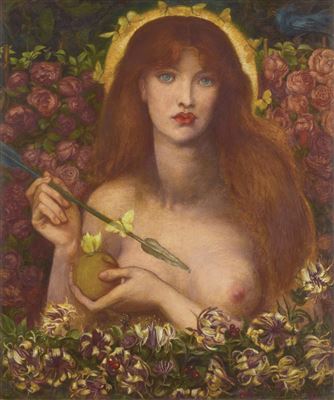 VENUS VERTICORDIA by Dante Gabriel Rossetti - Auction record, sale price, and art valuation. Compare with similar artists and explore comparable artworks.