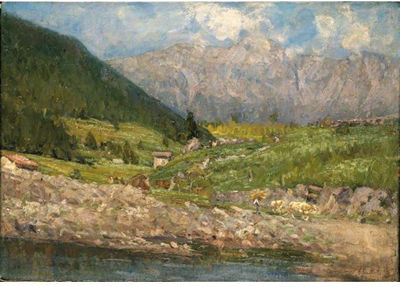 Sample artwork by Alessandro Gallotti (1879 - 1961), known for painting - View similar artists and auction records