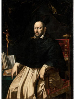RITRATTO DI UN PERSONAGGIO DELL'ORDINE DOMENICANO