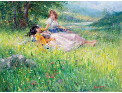 POMERIGGIO DI SOLE SUL PRATO