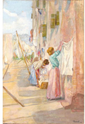 Sample artwork by Carlo Passigli (1881 - 1953), known for painting - View similar artists and auction records