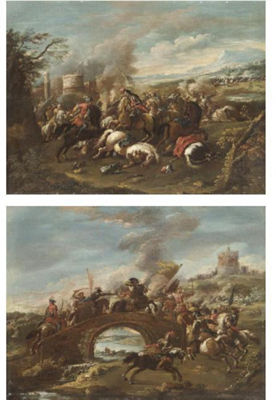 BATTAGLIE by Francesco Graziani - Auction record, sale price, and art valuation. Compare with similar artists and explore comparable artworks.