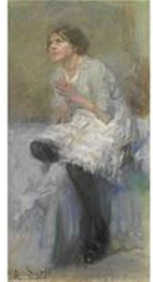IN PREGHIERA by Attilio Andreoli - Auction record, sale price, and art valuation. Compare with similar artists and explore comparable artworks.