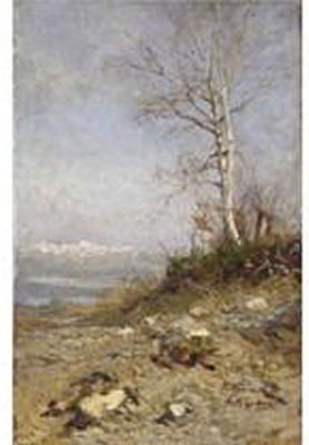 BETULLA IN RIVA AL LAGO by Eugenio Gignous - Auction record, sale price, and art valuation. Compare with similar artists and explore comparable artworks.