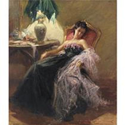 Sample artwork by Clemente Tafuri (1903 - 1971), known for painter, illustrator, advertising poster designer - View similar artists and auction records