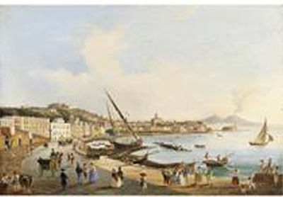 VEDUTA DI NAPOLI DA SANTA LUCIA