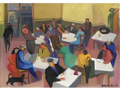 IL CAFFÉ by Mario Mafai - Auction record, sale price, and art valuation. Compare with similar artists and explore comparable artworks.