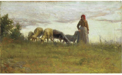 PECORE AL PASCOLO by Adolfo Tommasi - Auction record, sale price, and art valuation. Compare with similar artists and explore comparable artworks.