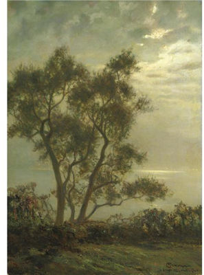 Sample artwork by Salvatore Corvaja (1872 - 1962), known for painting - View similar artists and auction records