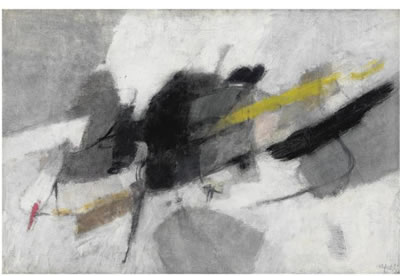 Sample artwork by Afro (1912 - 1976), known for abstract, cubist painting, murals, teaching - View similar artists and auction records