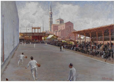 GIUOCO DEL PALLONE (EX SFERISTERIO DI PIAZZA VITTORIA A MILANO)