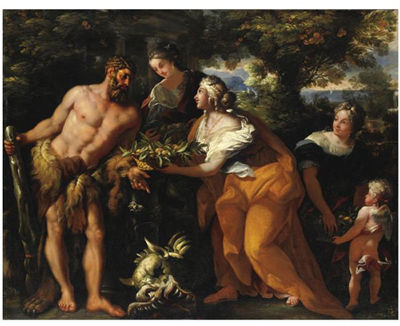 ERCOLE NEL GIARDINO DELLE ESPERIDI by Michele Rocca - Auction record, sale price, and art valuation. Compare with similar artists and explore comparable artworks.