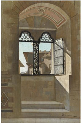 INTERNO DEL BARGELLO by Odoardo Borrani - Auction record, sale price, and art valuation. Compare with similar artists and explore comparable artworks.