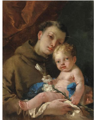 SANT'ANTONIO DA PADOVA COL BAMBINO