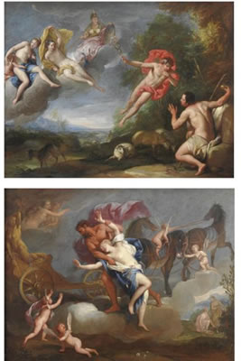 Sample artwork by Gregorio Lazzarini (1655 - 1730), known for academic style mythology, religion, portraits and history painting, teaching - View similar artists and auction records
