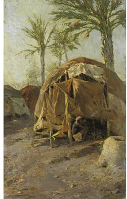 Sample artwork by Michele Cammarano (1835 - c.1920), known for painting - View similar artists and auction records