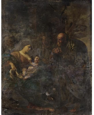 SACRA FAMIGLIA CON SANT'ANNA