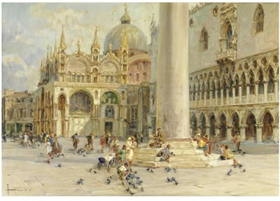 SAN MARCO by Angelo Brombo - Auction record, sale price, and art valuation. Compare with similar artists and explore comparable artworks.