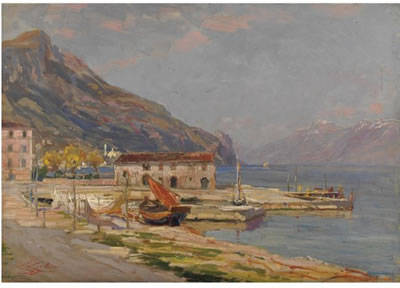 VEDUTA DEL LAGO DI GARDA DA BOGLIACO