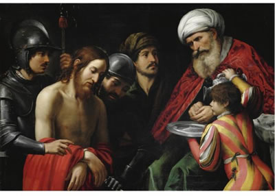 CRISTO DAVANTI A PILATO