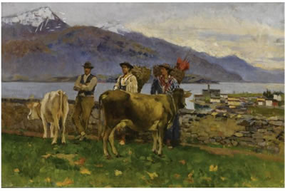 Sample artwork by Uberto Dell'orto (1848 - 1895), known for painting - View similar artists and auction records