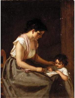 THE READING LESSON