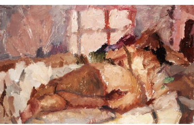 RECLINING NUDE IN SUNLIGHT
