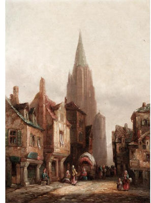 CONTINENTAL CATHEDRAL CITIES (a pair)