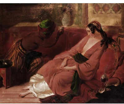 IN THE HAREM, GRANADA, SPAIN
