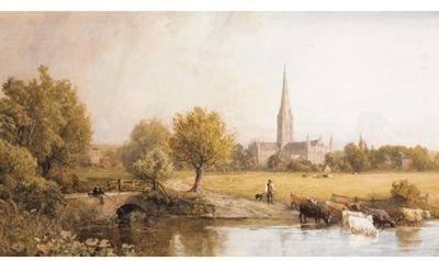 A VIEW OF SALISBURY CATHEDRAL