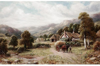 THE HAY CART