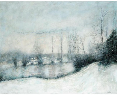 BORDS D' ÉTANG EN HIVER