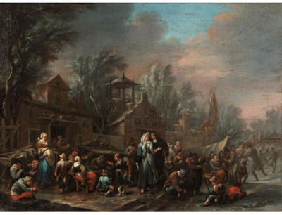 WINTER LANDSCAPE by Bernardus Van Schijndel - Auction record, sale price, and art valuation. Compare with similar artists and explore comparable artworks.