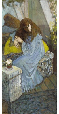 THE BLUE DRESSING GOWN