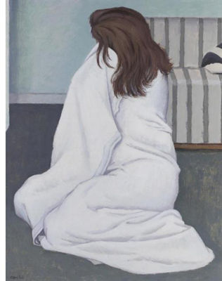 GIRL IN A WHITE TOWEL