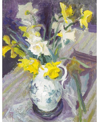 Sample artwork by Margaret Thomas (1916 - 2016), known for painting - View similar artists and auction records