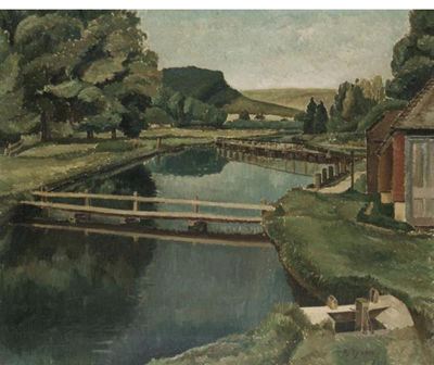 Sample artwork by Kathleen Tyson (1898 - 1982), known for landscape and marine painting - View similar artists and auction records